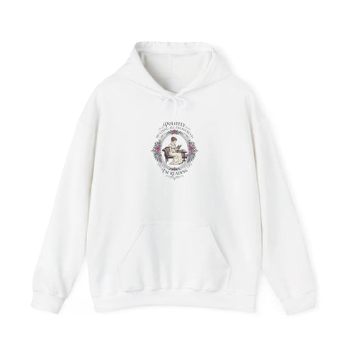 Calling Card Floral Script Hoodie | Regencycore, Period Romance